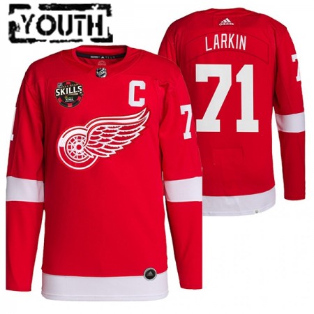 Detroit Red Wings Dylan Larkin 71 2022 NHL All-Star Skills Authentic Shirt - Kinderen
